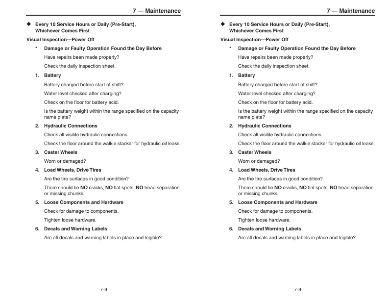 Mitsubishi PMWT15N, PMWT18N Operation and Maintenance Manual WEBU6652 4 Mitsubishi PMWT15N, PMWT18N Operation and Maintenance Manual WEBU6652-4