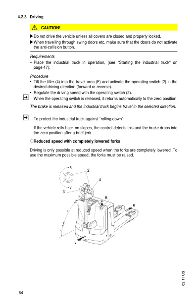 Mitsubishi PW23 Operating and Maintenance Instructions 51261759 2 Mitsubishi PW23 Operating and Maintenance Instructions 51261759 - Image 2
