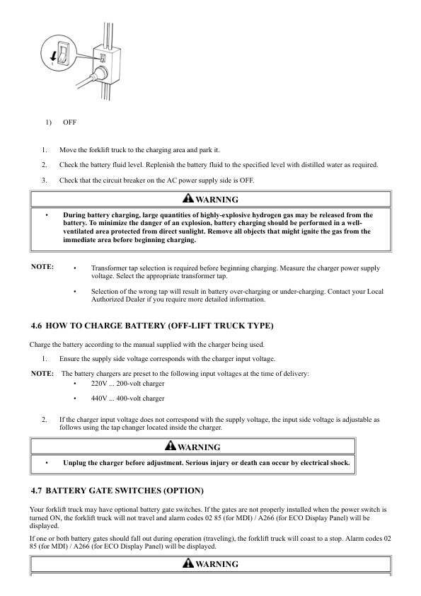 Mitsubishi PWR27M, PWR36M Operation and Maintenance Manual OMFAA-A2W26-200 4 Mitsubishi PWR27M, PWR36M Operation and Maintenance Manual OMFAA-A2W26-200 - Image 4