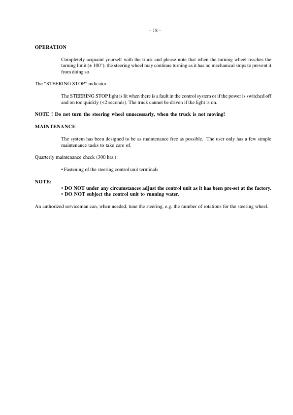 Mitsubishi RB14, RB16, RB16C, RB20, RB20H, RB25H Operation and Maintenance Manual WHOMM0032 4 Mitsubishi RB14, RB16, RB16C, RB20, RB20H, RB25H Operation and Maintenance Manual WHOMM0032-4