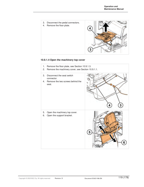 Mitsubishi RB14N2L to RB25N2X Operation and Maintenance Manual 621186 EN D-3
