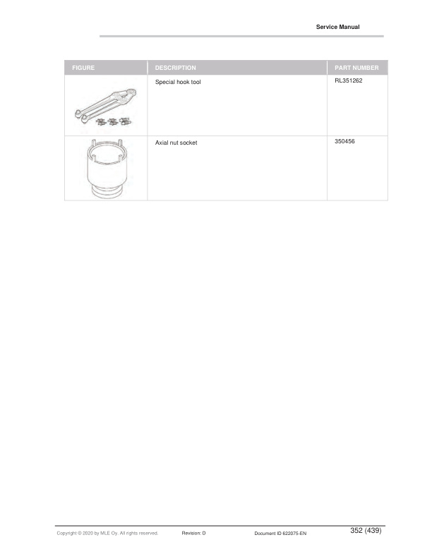 Mitsubishi RB14N2L to RB25N2X Operation and Maintenance Manual 622075 EN D-5