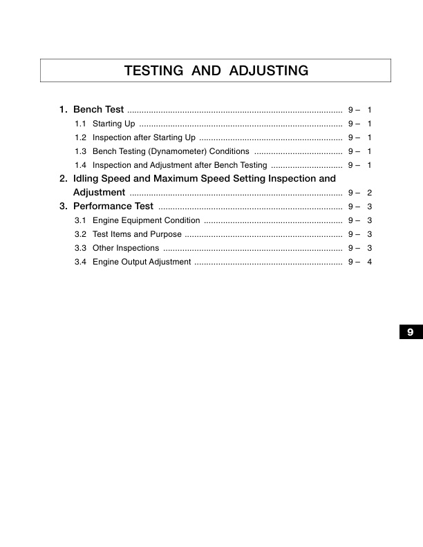 Mitsubishi S4Q2 Diesel Engine Service Manual 99719-77110 5 Mitsubishi S4Q2 Diesel Engine Service Manual 99719-77110-5
