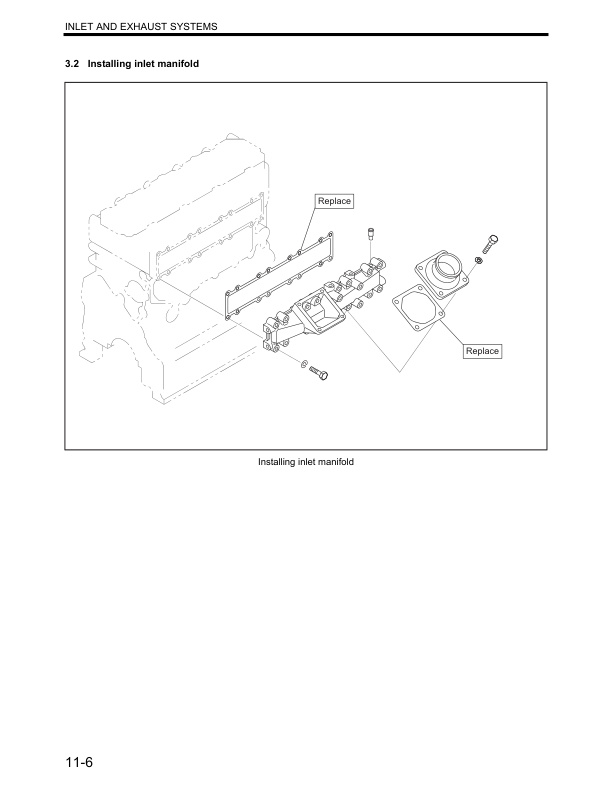 Mitsubishi S4S Diesel Engine Service Manual 99729-78100-4