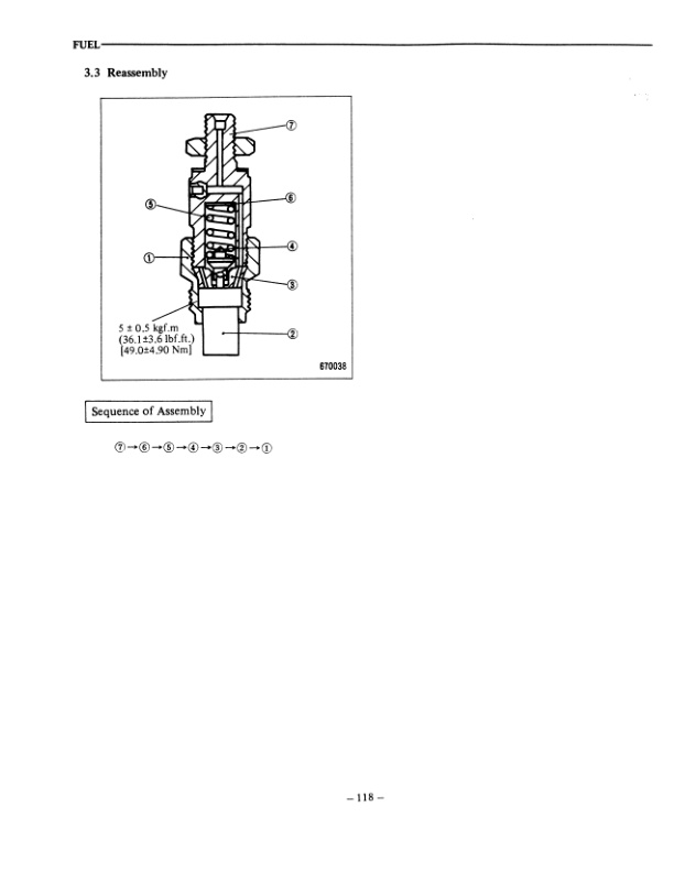 Mitsubishi S6E, S6E2 Diesel Engines Service Manual 99709-59100-3