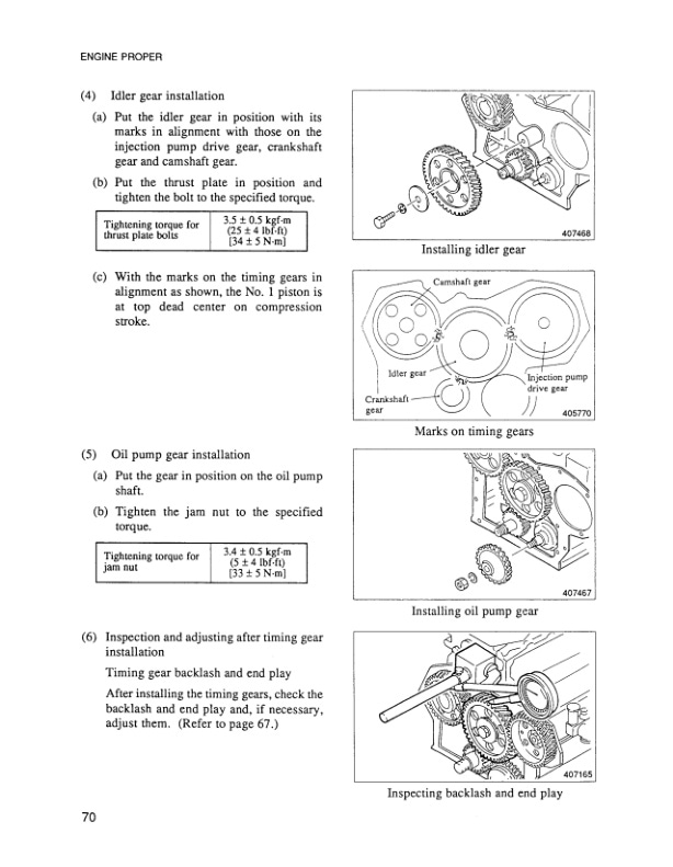 Mitsubishi S6S Diesel Engine Service Manual 99709-56110-2