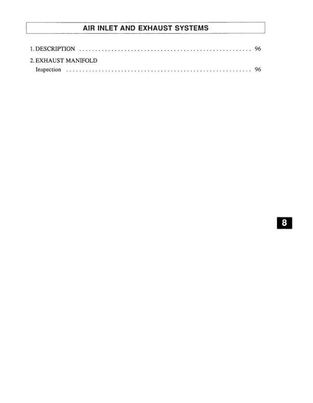 Mitsubishi S6S Diesel Engine Service Manual 99709-56110-3