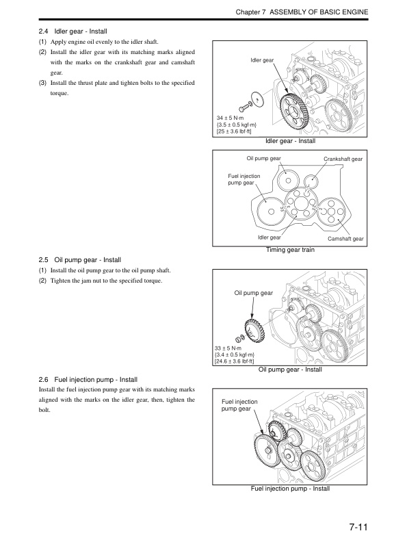 Mitsubishi S6S Diesel Engine Service Manual 99739-12100-2