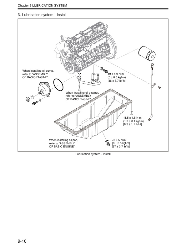 Mitsubishi S6S Diesel Engine Service Manual 99739-12100-3