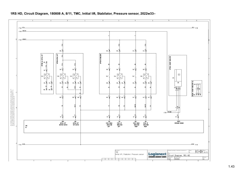 Mitsubishi SBR12N2 to PBS30N2 Electrical Diagrams EL23GBST1AA2-2
