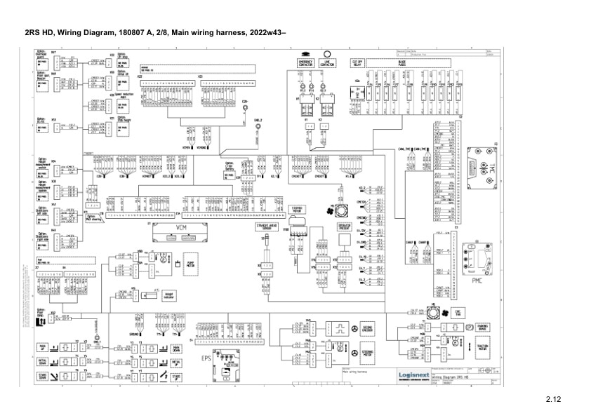Mitsubishi SBR12N2 to PBS30N2 Electrical Diagrams EL23GBST1AA2-3
