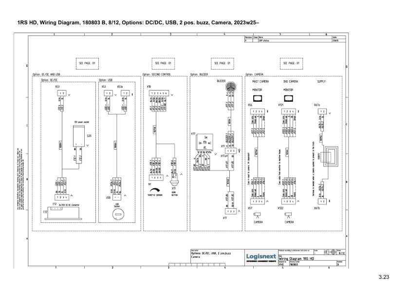 Mitsubishi SBR12N2 to PBS30N2 Electrical Diagrams EL23GBST1AA3-2