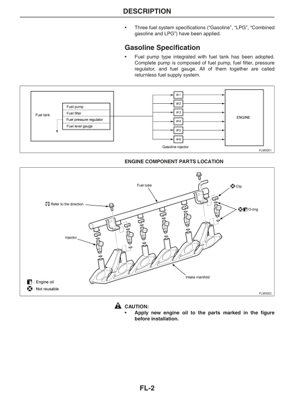 Mitsubishi TB45 Gasoline Engine Service Manual 99789-76110-5