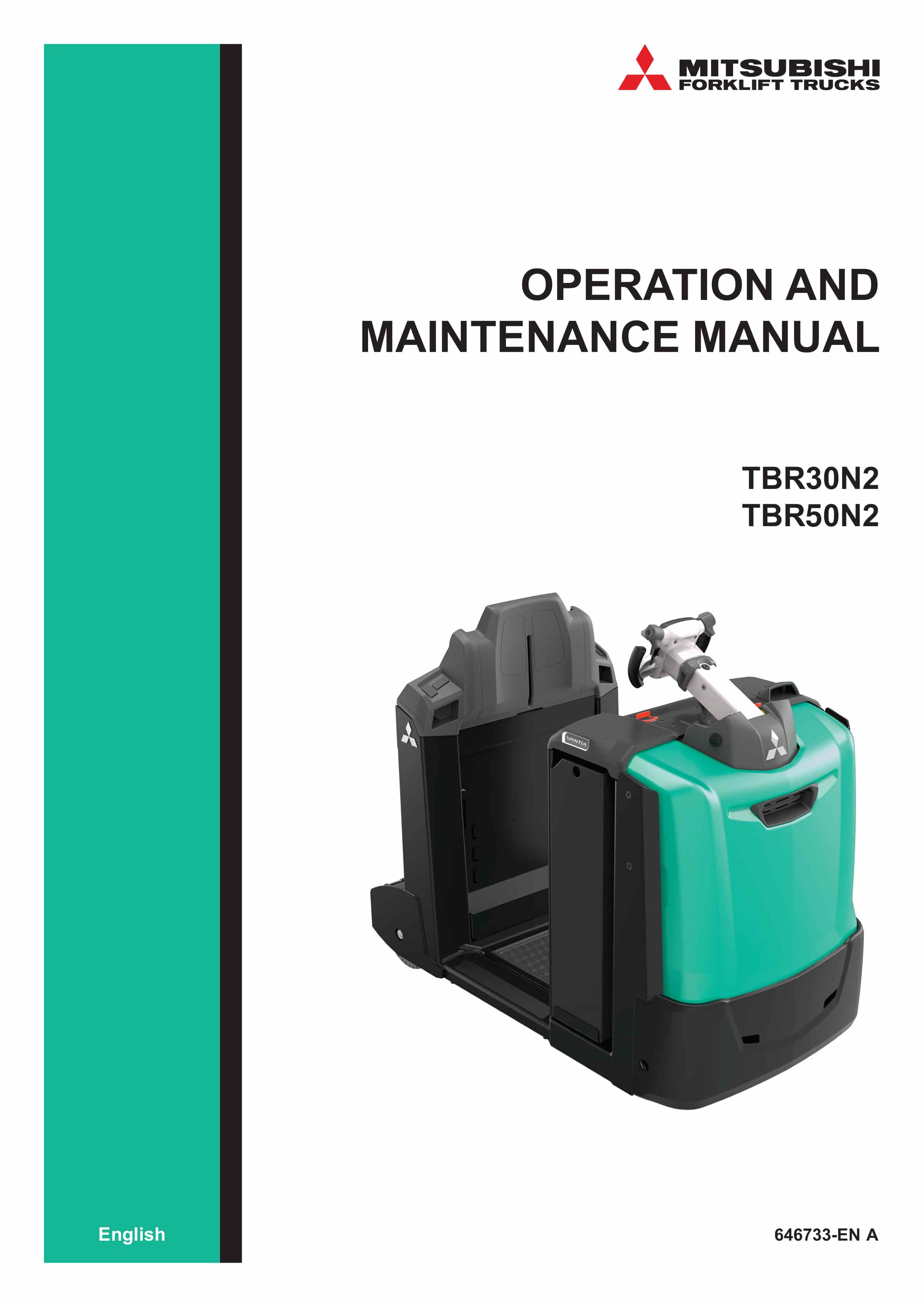 Mitsubishi TBR30N2, TBR50N2 Operation and Maintenance Manual 646733 EN A