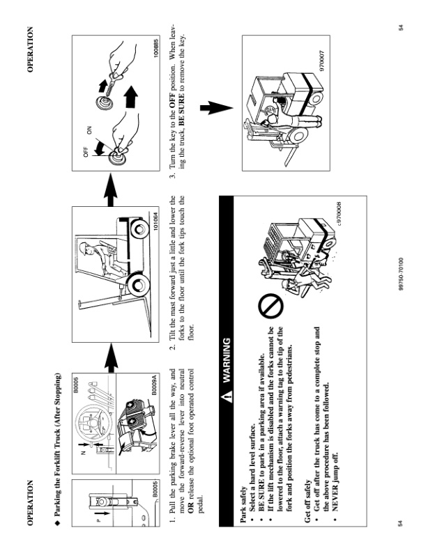 Mitsubishi TR3000 36-48 Volt Operation and Maintenance Manual 99750-70100 2 Mitsubishi TR3000 36-48 Volt Operation and Maintenance Manual 99750-70100-2