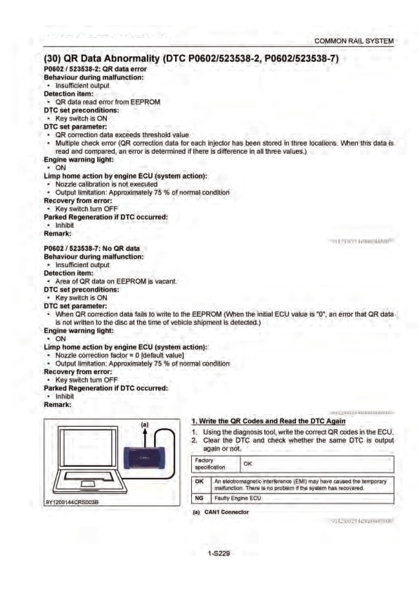 Mitsubishi V3800 Diesel Engine Troubleshooting Manual TMEEA-J04B4-230-3