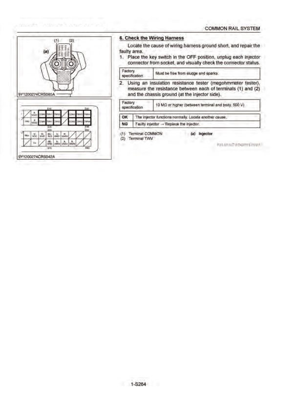 Mitsubishi V3800 Diesel Engine Troubleshooting Manual TMEEA-J04B4-230-4