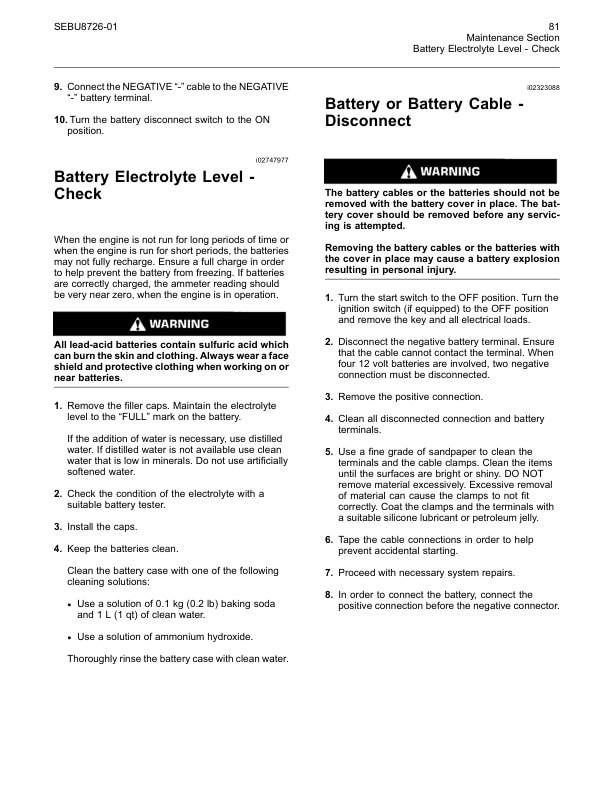 Perkins 854F-E34T, 854E-E34TA Industrial Engines Operation and Maintenance Manual SEBU8726-01-3
