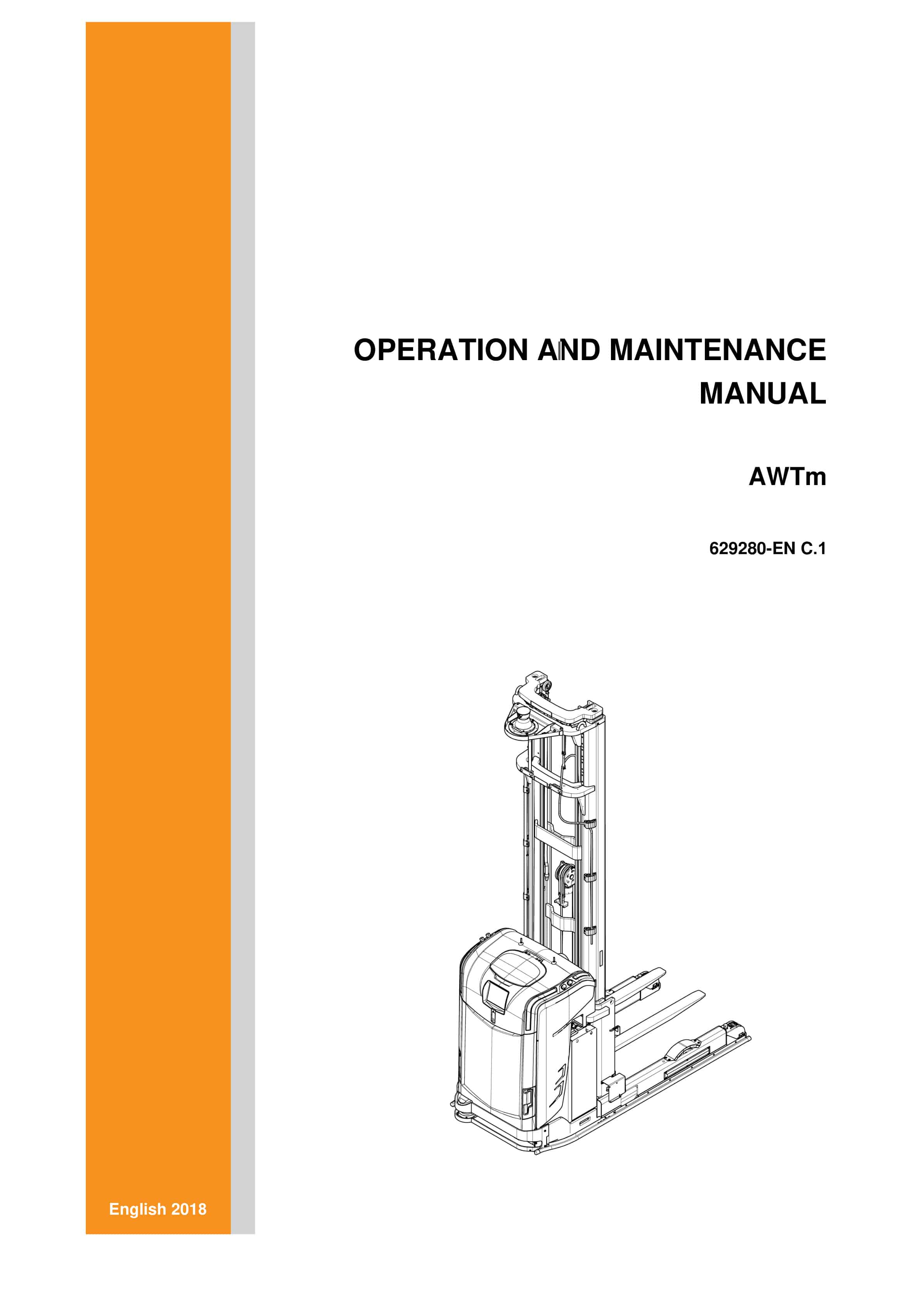 Rocla AWTm Operation and Maintenance Manual 629280 EN-C.1