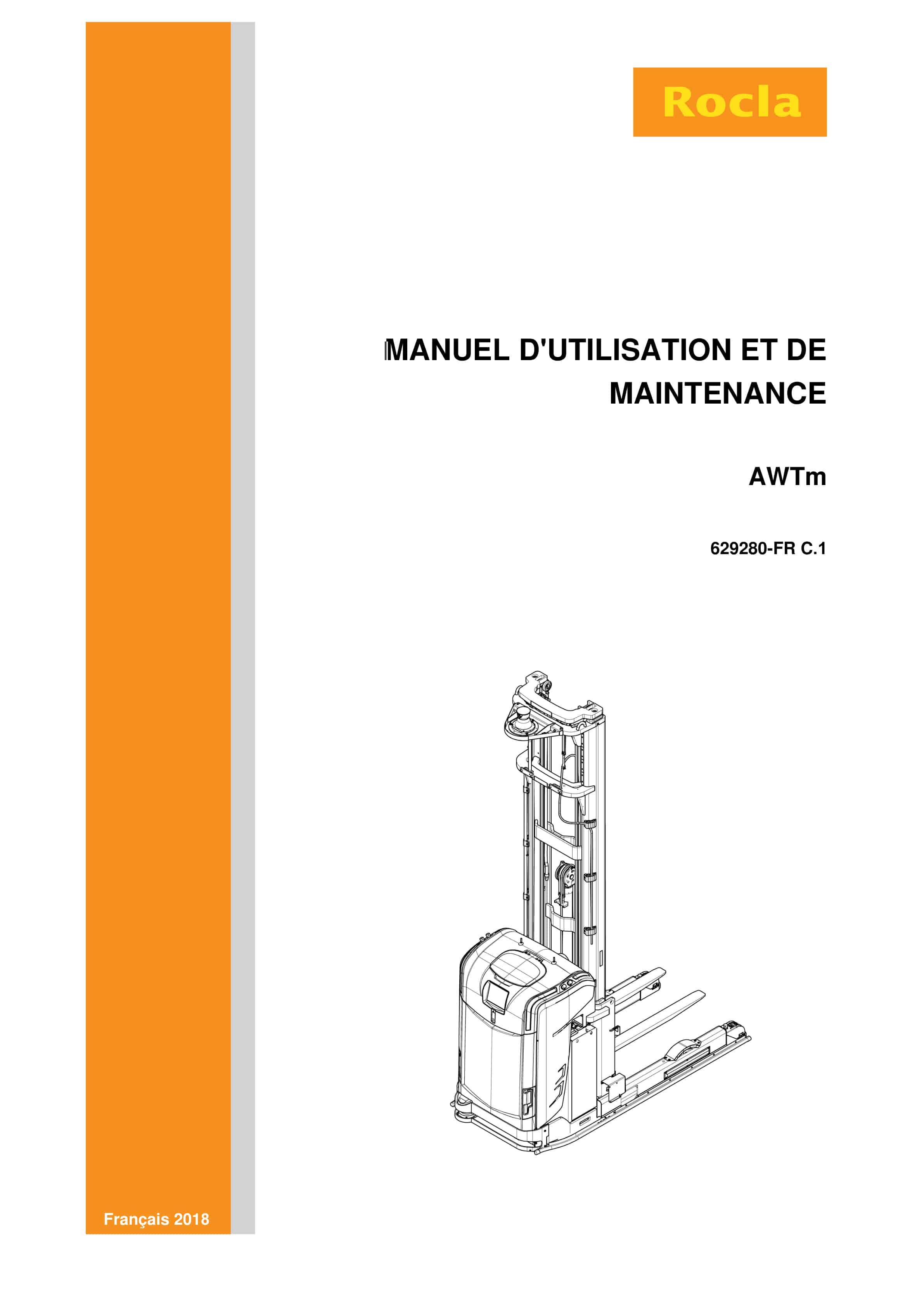 Rocla AWTm Operation and Maintenance Manual 629280 FR-C.1