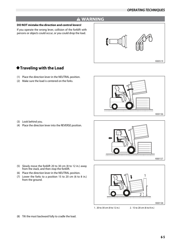 Towmotor GP20S-30S, DP20HS-30HS Operation and Maintenance Manual 99720-90120-2