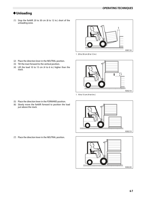 Alternative view of Towmotor GP20S-30S, DP20HS-30HS Operation and Maintenance Manual 99720-90130
