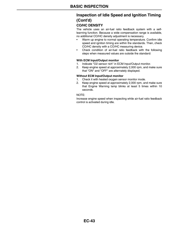 Towmotor K15, K21, K25 Gasoline Engine Service Manual 99729-93100-3