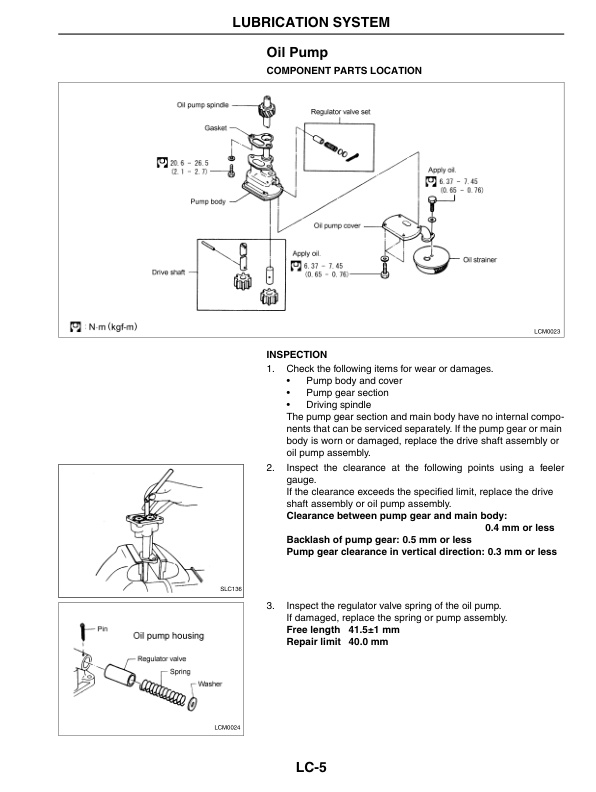 Towmotor K15, K21, K25 Gasoline Engine Service Manual 99729-93100-4