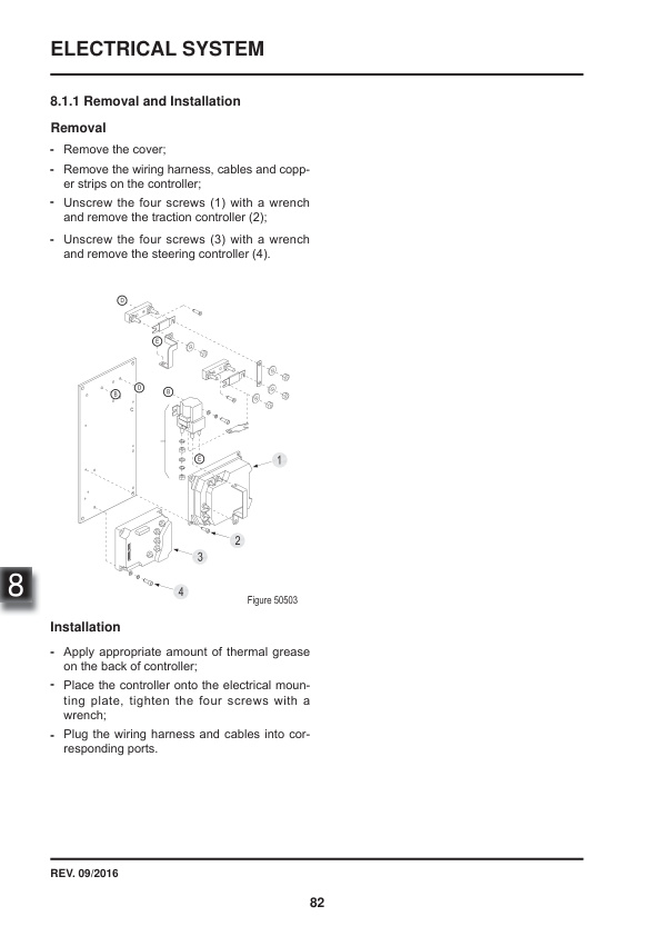 Towmotor NO3E Electric Order Picker Service Manual SM-CK10-2