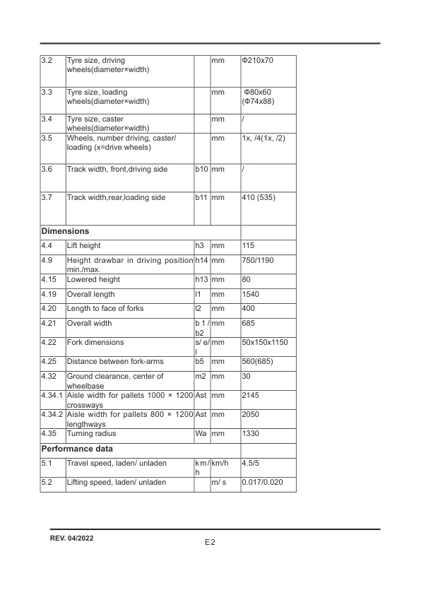 Towmotor NPPB15EL Electric Lift Truck Operator Manual 508000005280 5 Towmotor NPPB15EL Electric Lift Truck Operator Manual 508000005280-5