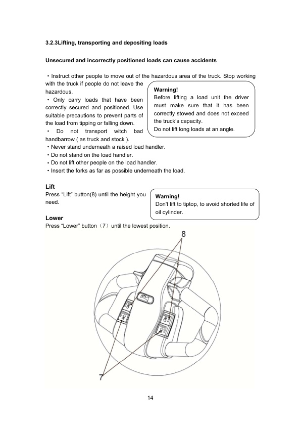 Towmotor NPV20EA, NPV20EAH, NPV25EA, NPV30EA Electric Pallet Truck Operation Manual OP-EPT-TM03-2