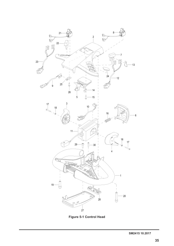 Towmotor NSX12EA, NSX15EA Reach Truck Service Manual SM-2415-2