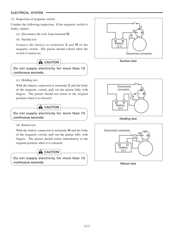 Towmotor S4S Diesel Engine (Tier 2) Service Manual 99729-91100-4