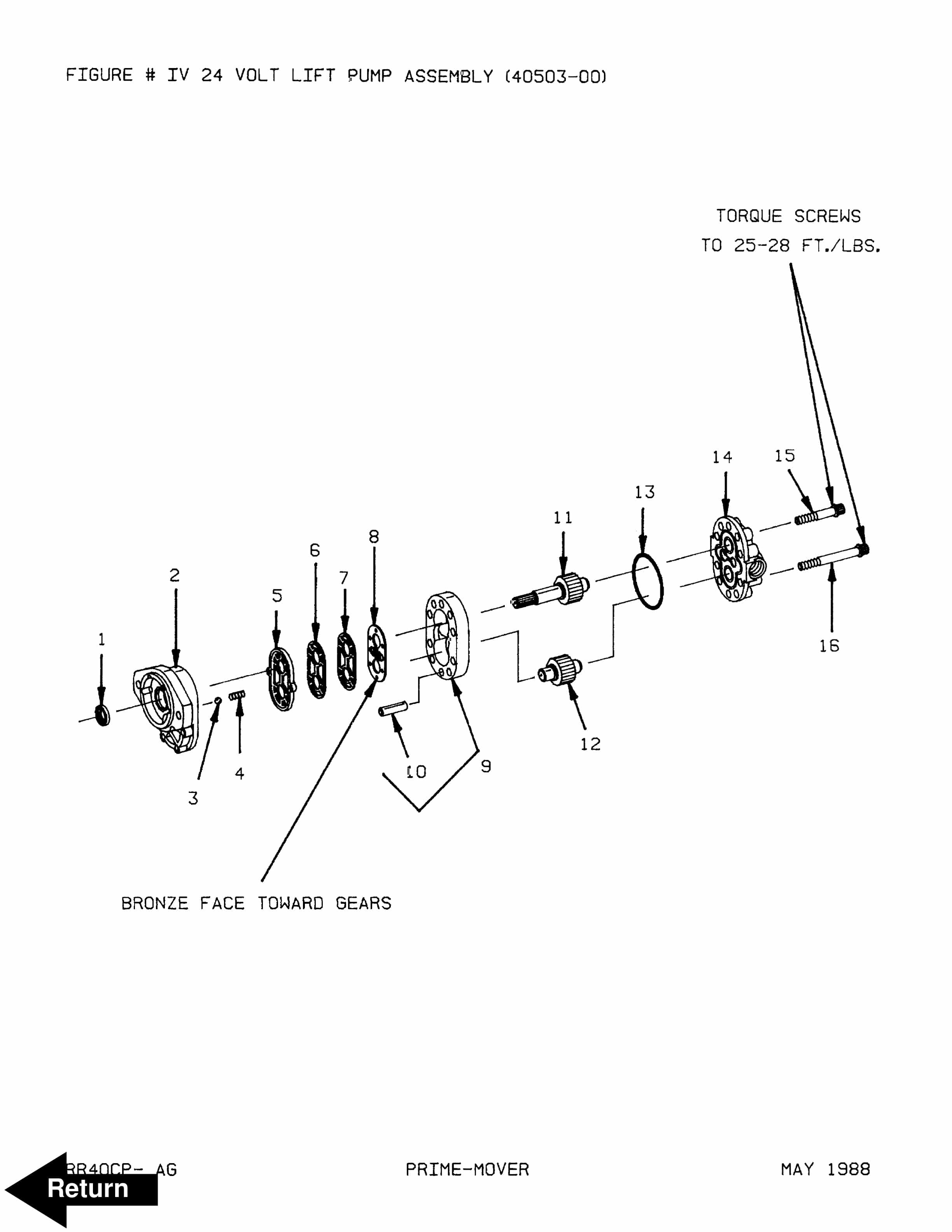 BT Appendix II For Lift Pump And Motor Assembly-2