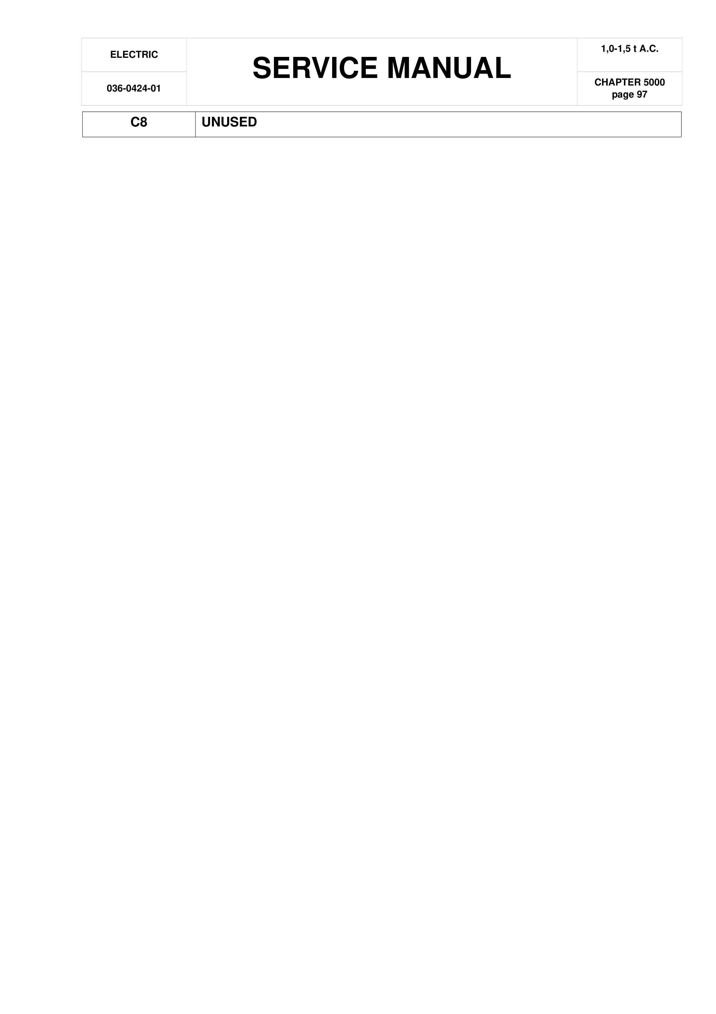 BT C3E130R, C3E150R, C3E100R Service Manual 036-0424-01-3