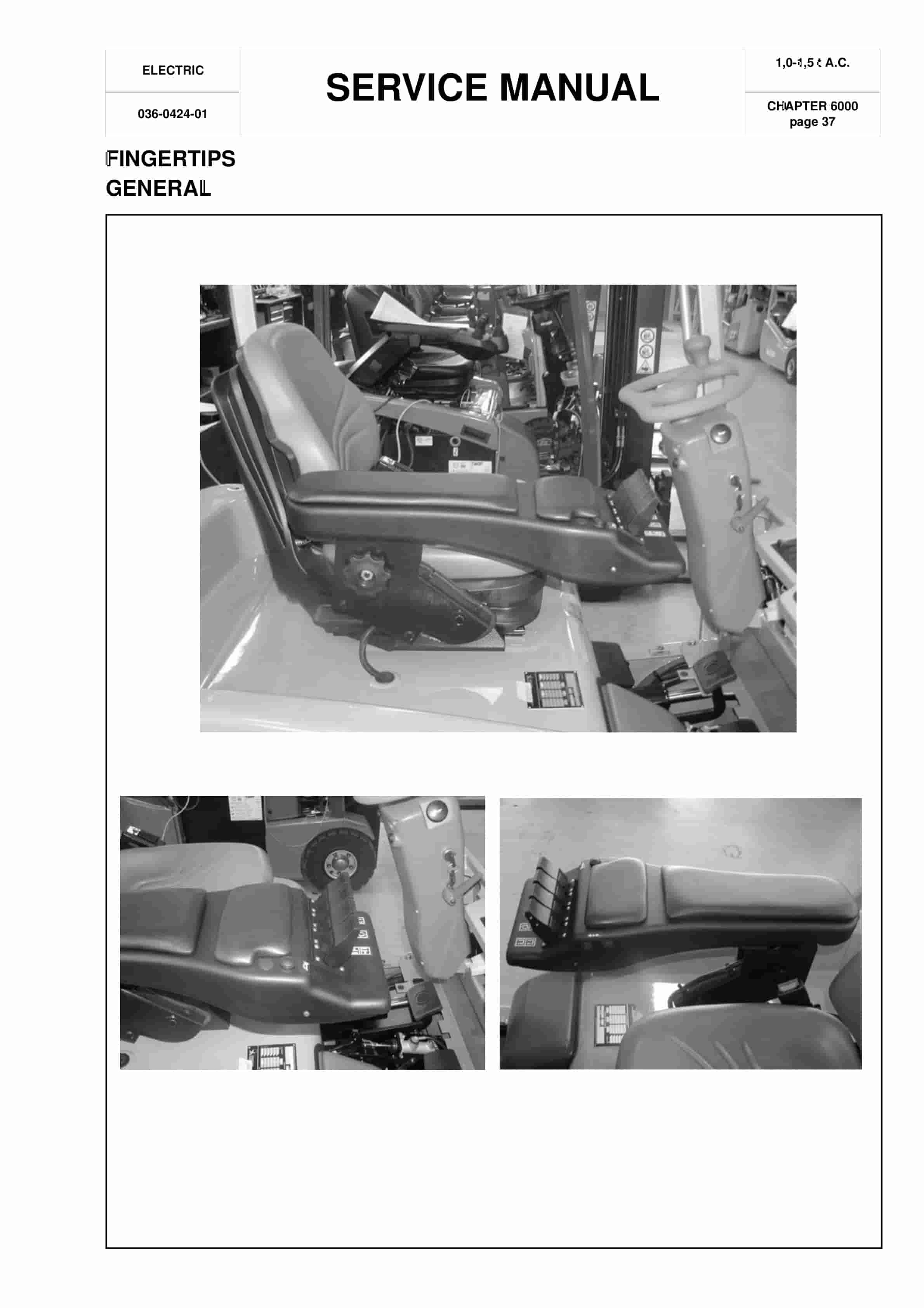 BT C3E130R, C3E150R, C3E100R Service Manual 036-0424-01-5