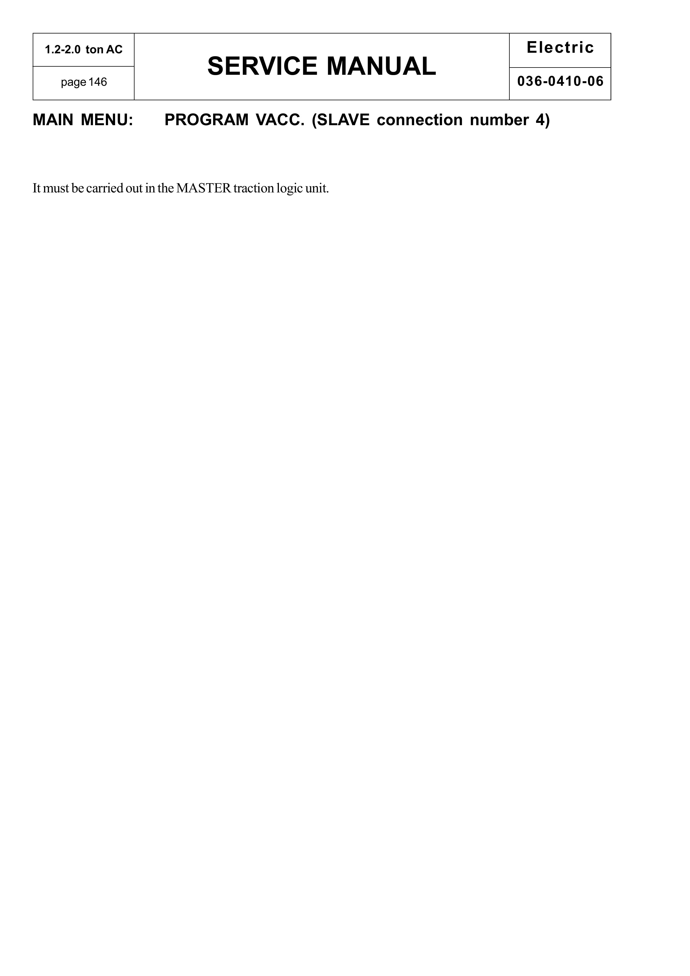 BT CBE 12T to CBE 20F Service Manual 036-0410-03-4