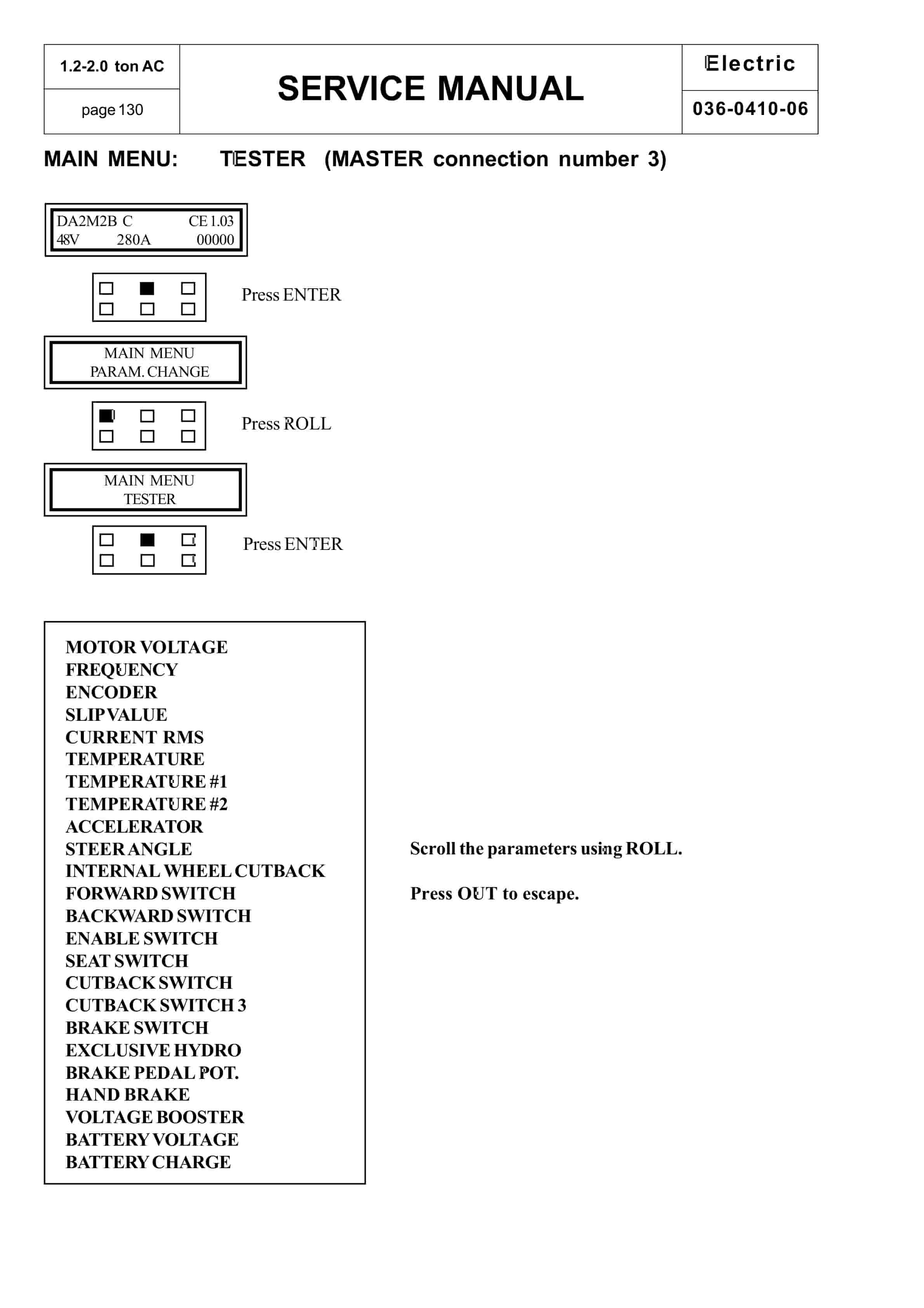 BT CBE 12T to CBE 20F Service Manual 036-0410-06-3