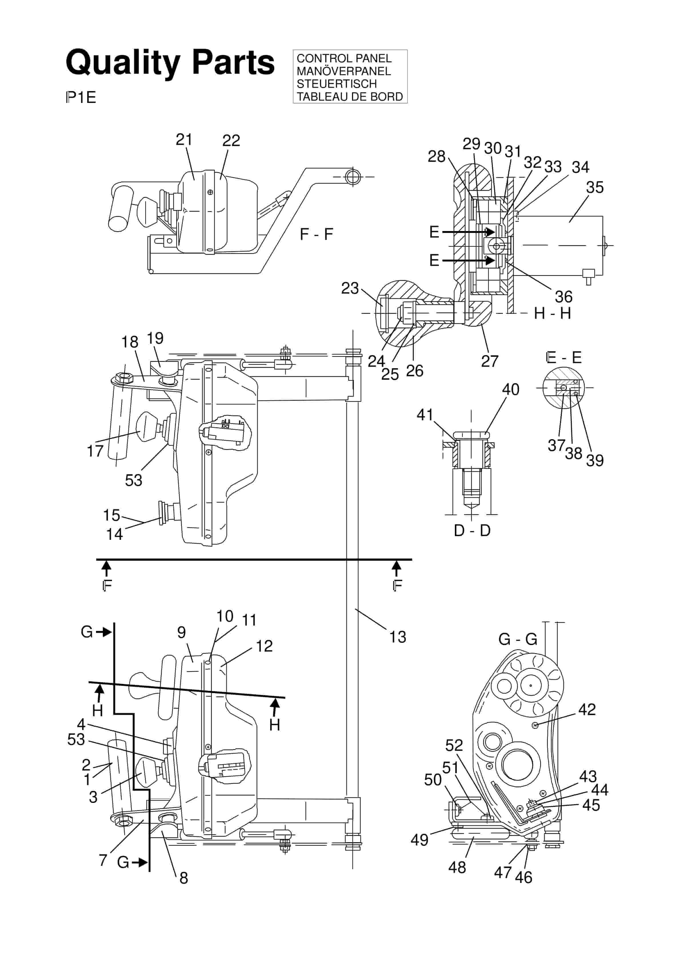 BT CTX 1300 SEi, CTX 1300 SEi SF, CTX H, CTX H SF Quality Parts 405451AA-4