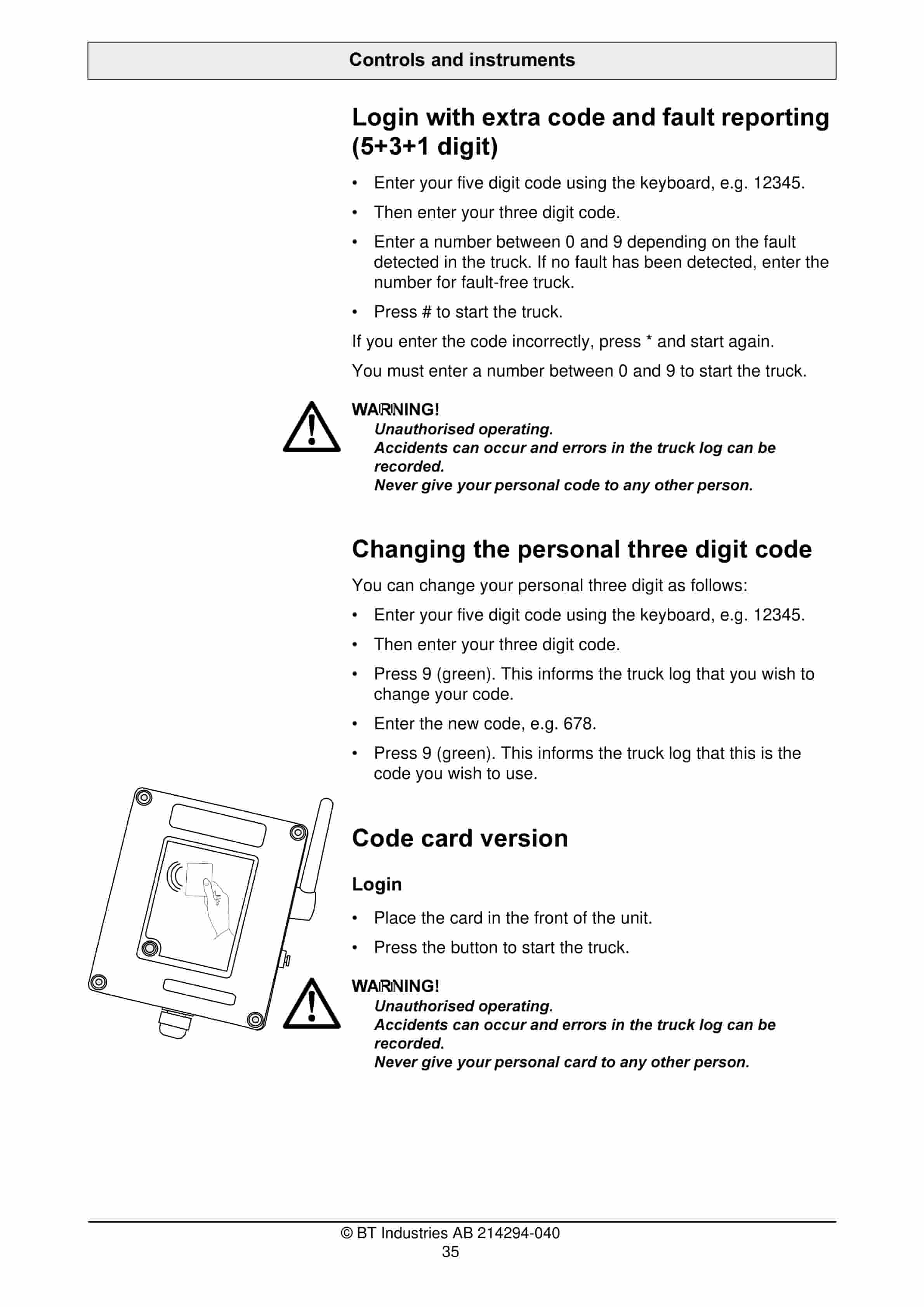 Alternative view of BT CTX1300SEi, CTX1300SEi SF, CTX H, CTX H SF Operator Manual 214294-040