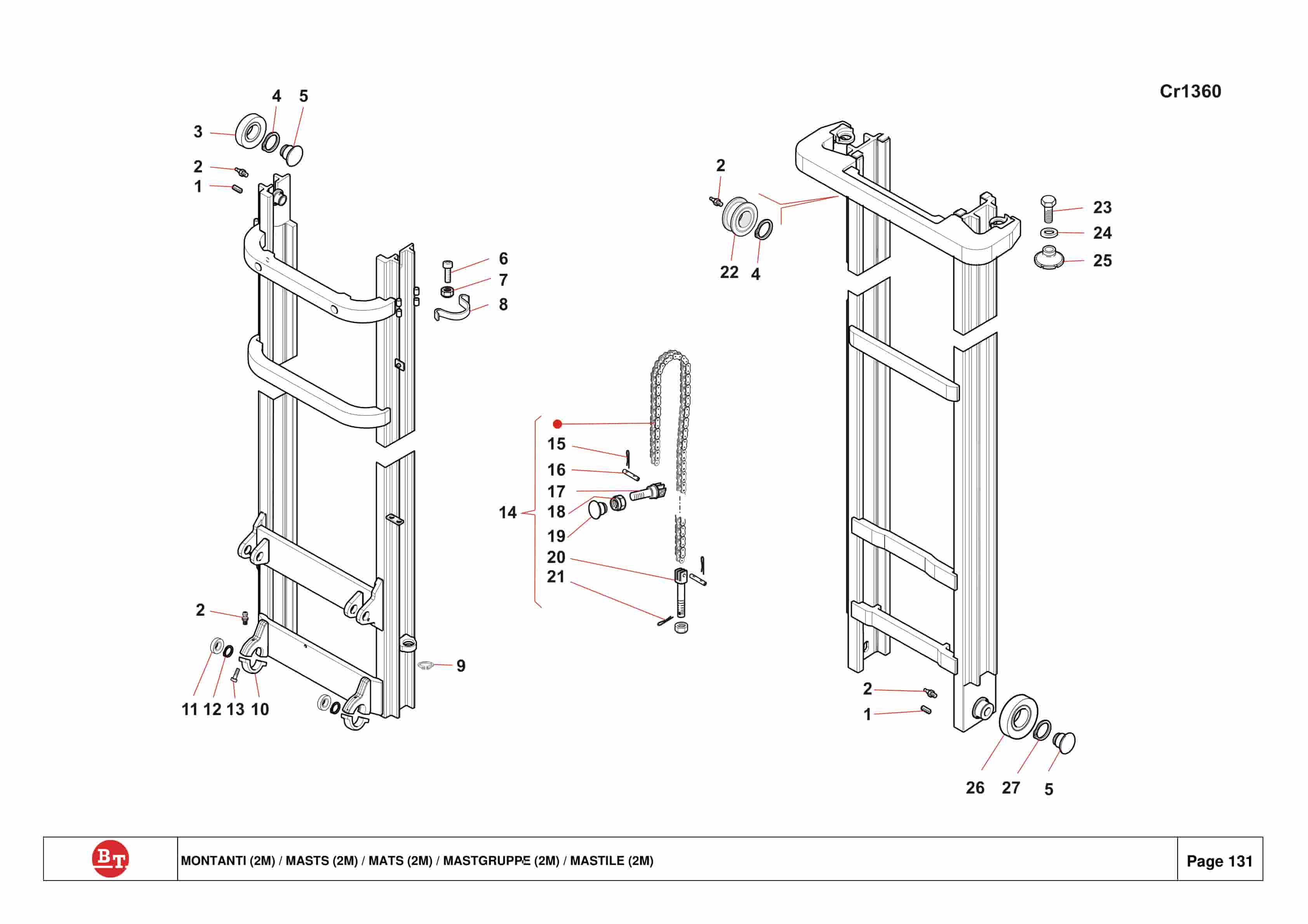 Alternative view of BT E-Series C3E120 to C3E200 Service Manual 0350183R1