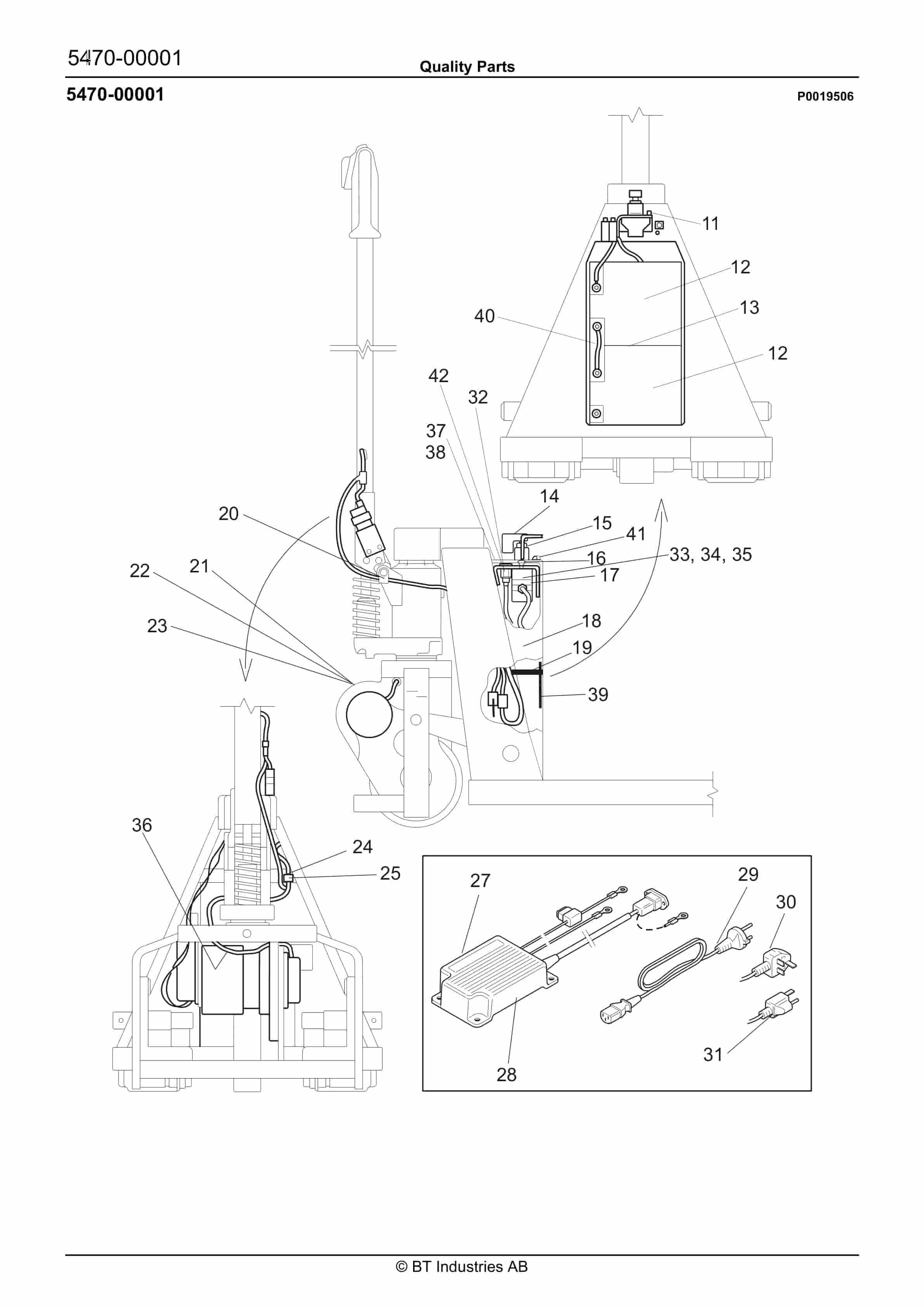 BT LHT100, LHT100U Quality Parts 232317-2