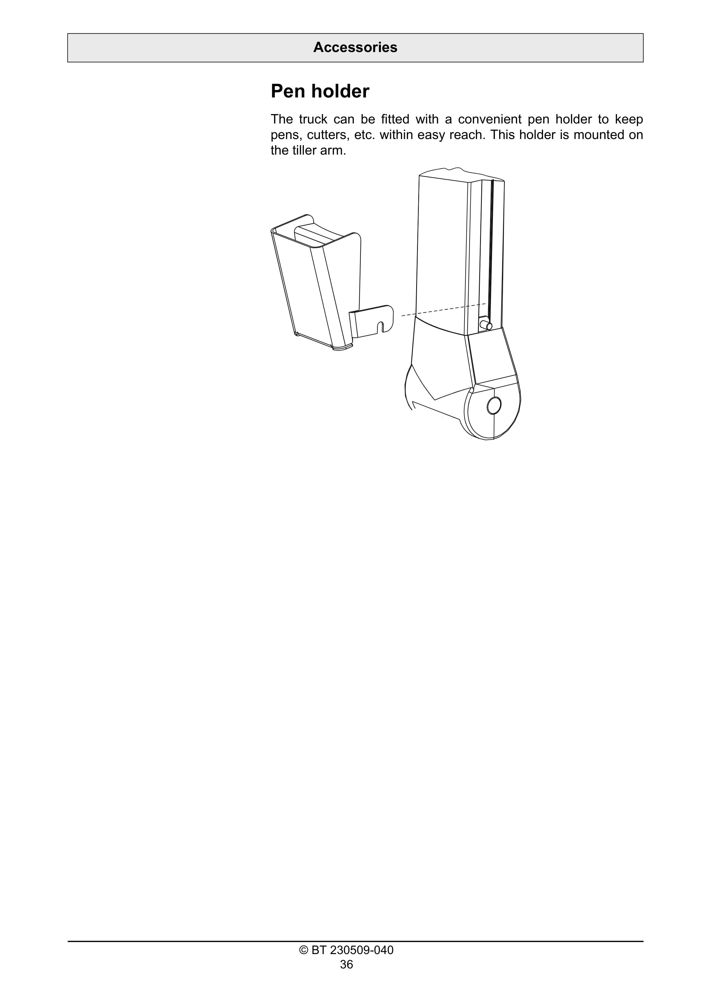 Alternative view of BT LPE200 Operator Manual 230509-040