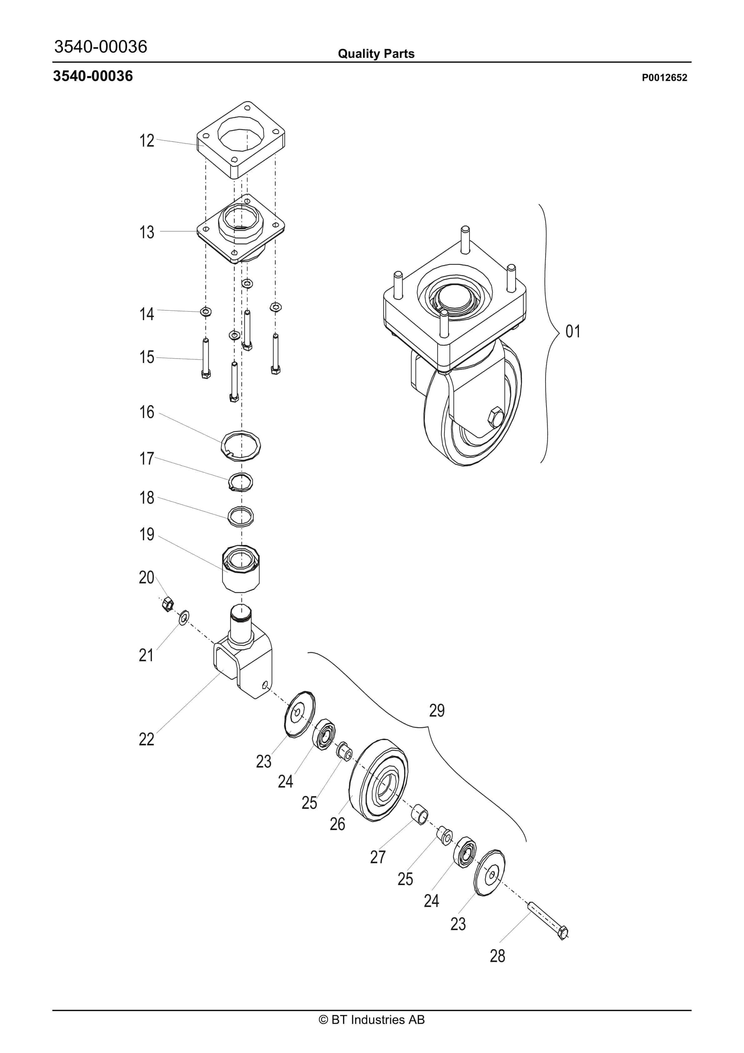 Alternative view of BT LPE200I Quality Parts 843110