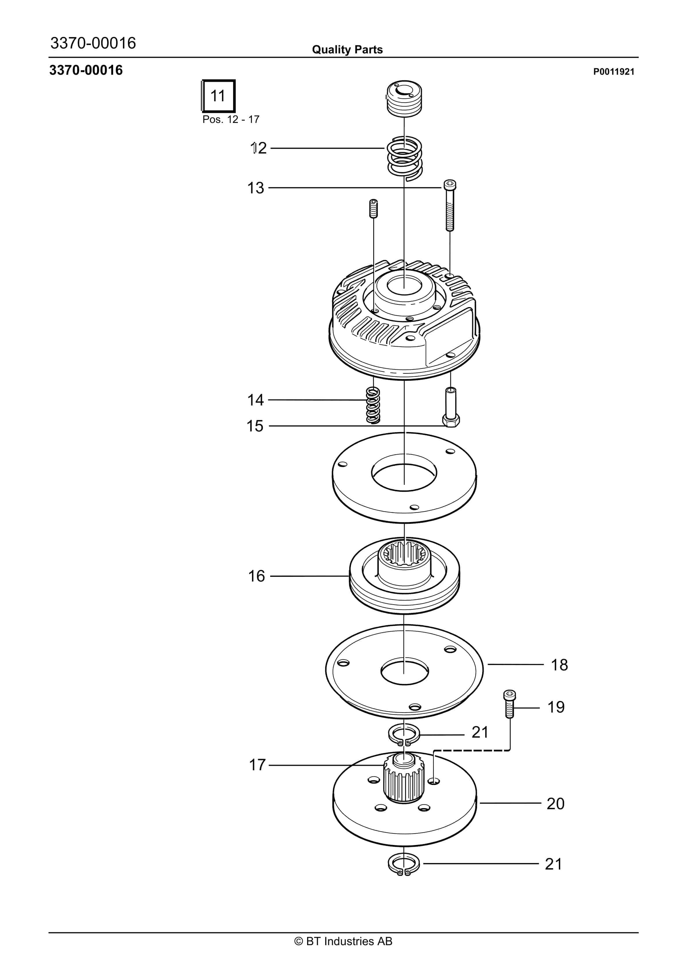 Alternative view of BT LSE200 Quality Parts 251919