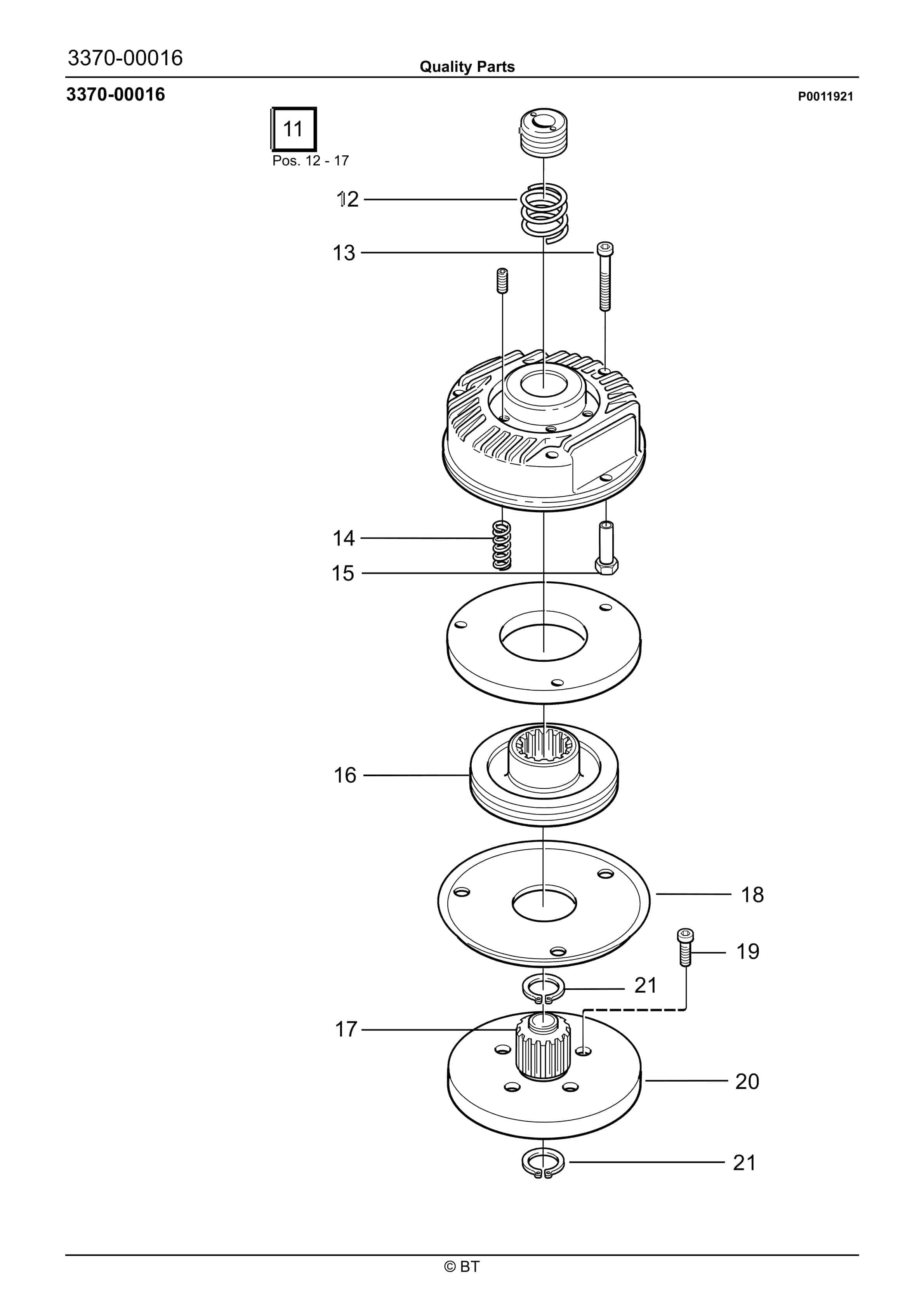 Alternative view of BT LSE200 Quality Parts 7516809
