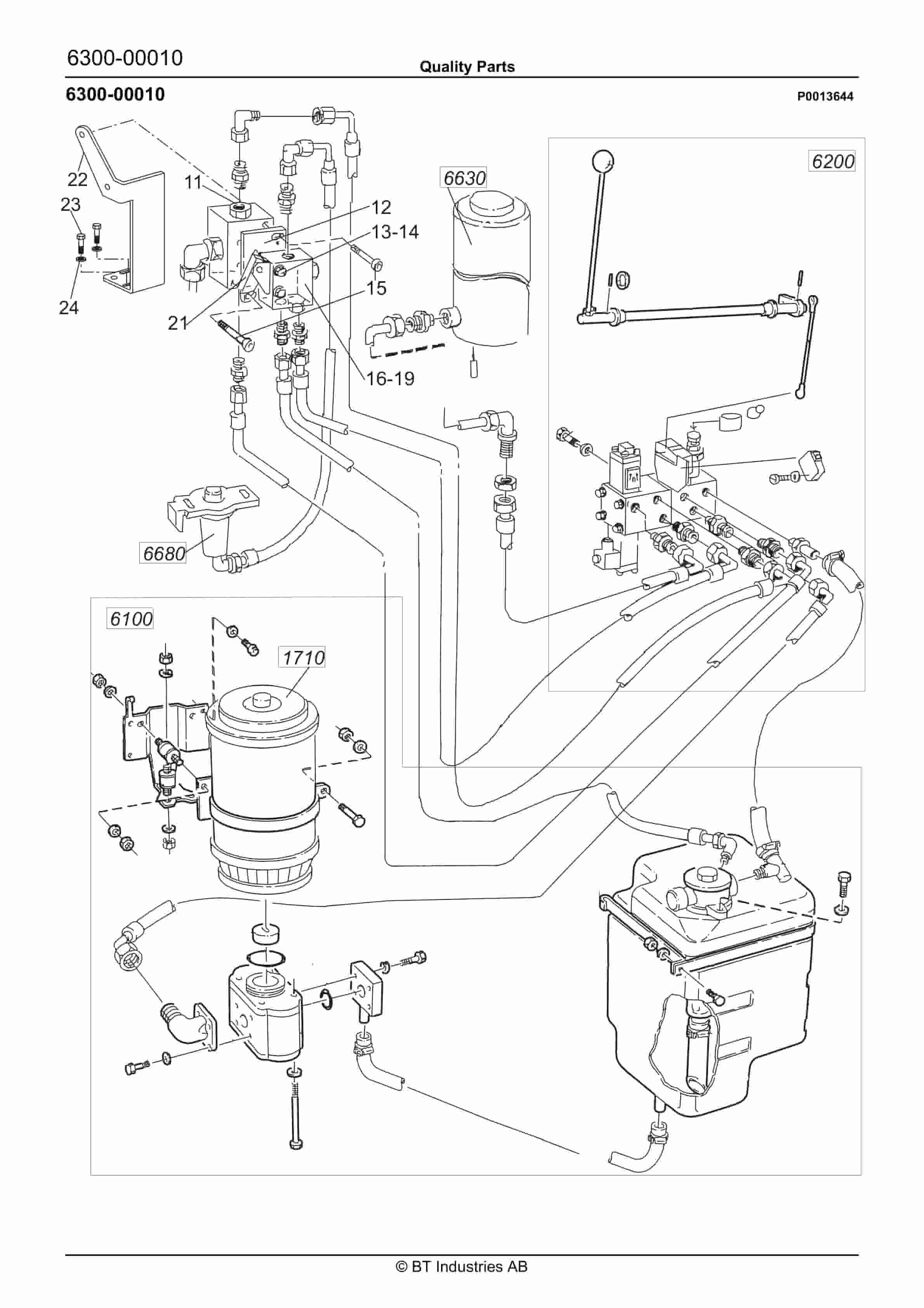 Alternative view of BT LSF 1250-12, LSF 1600-3 Quality Parts 218908
