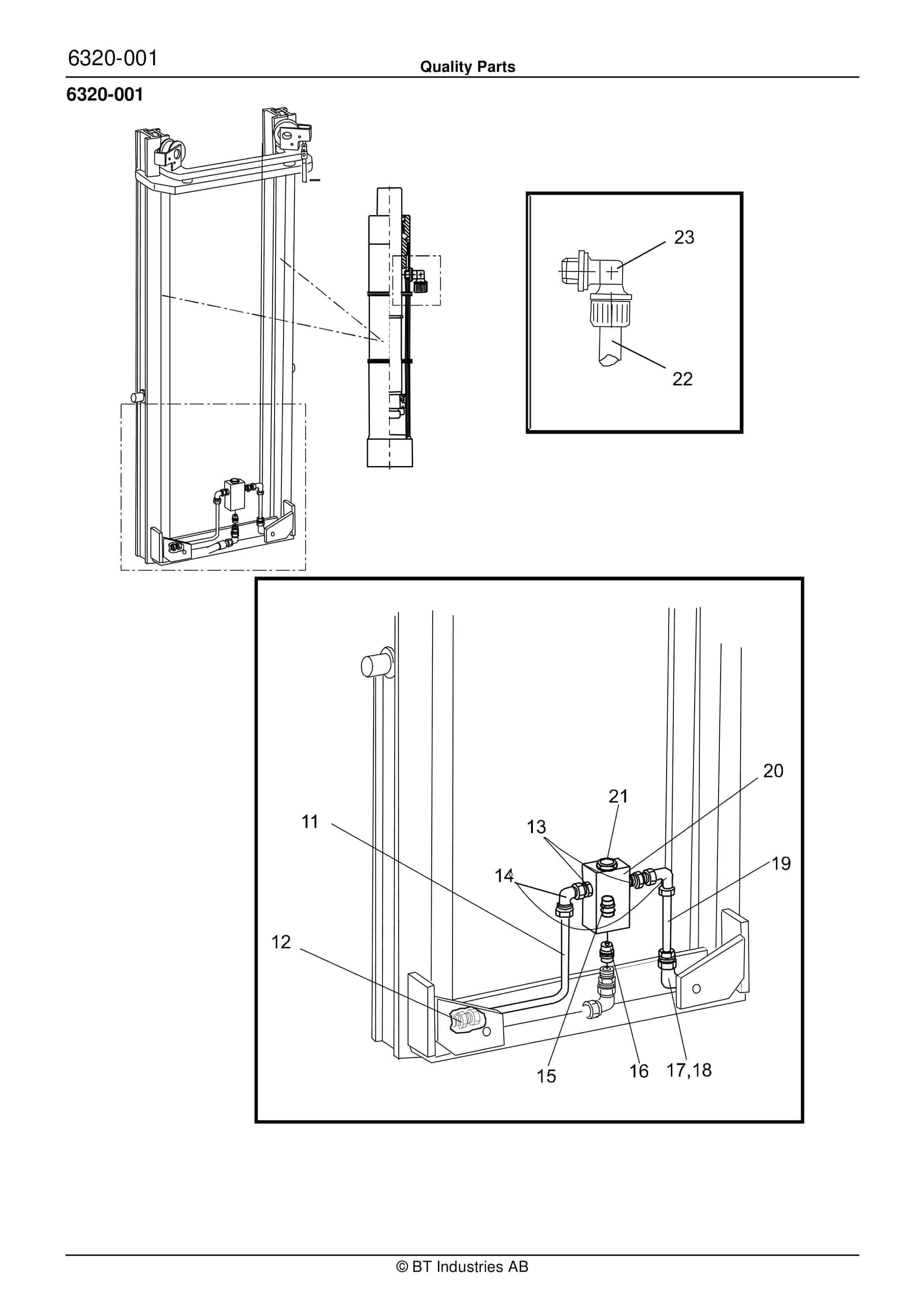 Alternative view of BT LSF 1250, LSF 1600 Quality Parts 170124