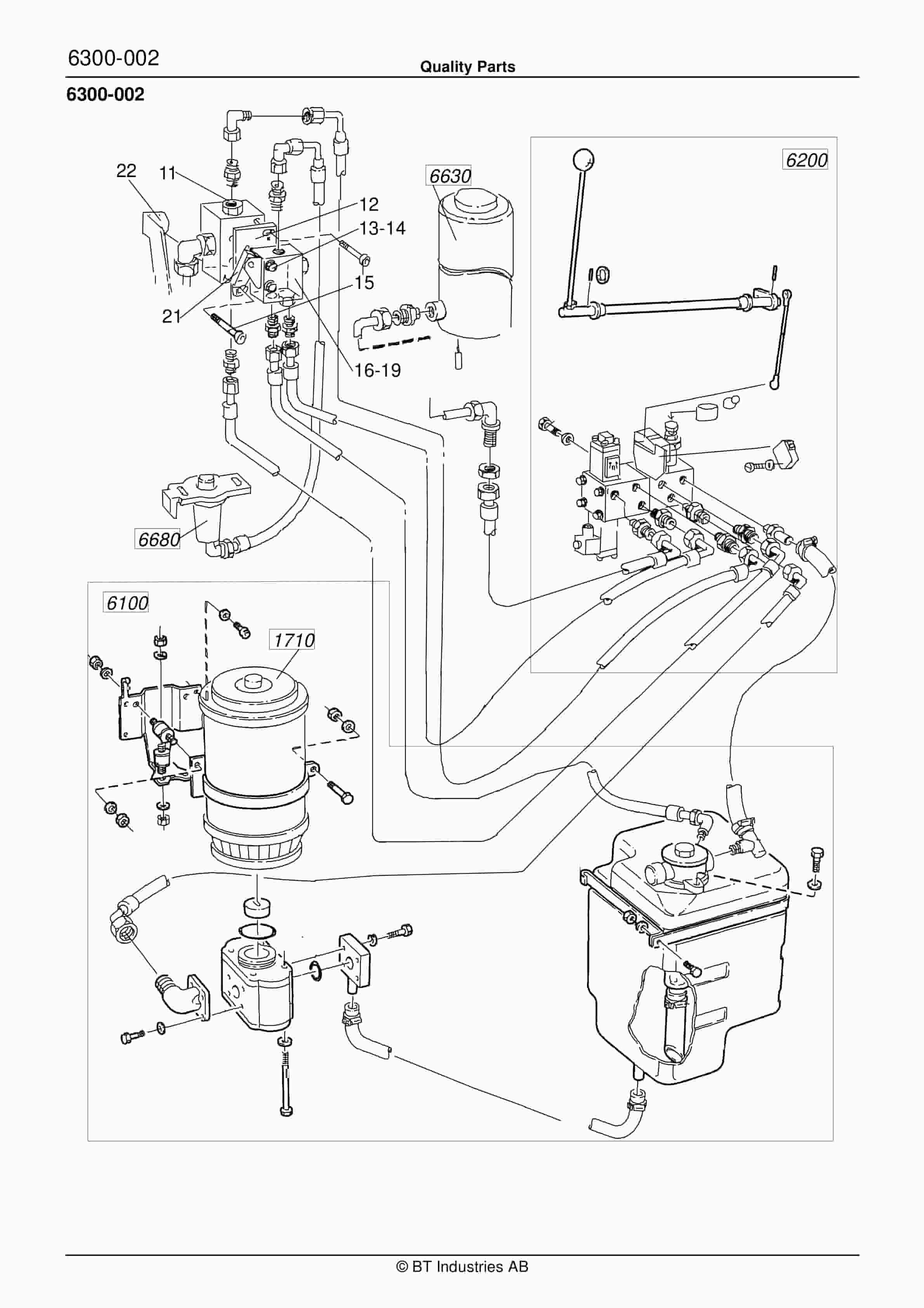 Alternative view of BT LSF 1250, LSF 1600 Quality Parts 174438