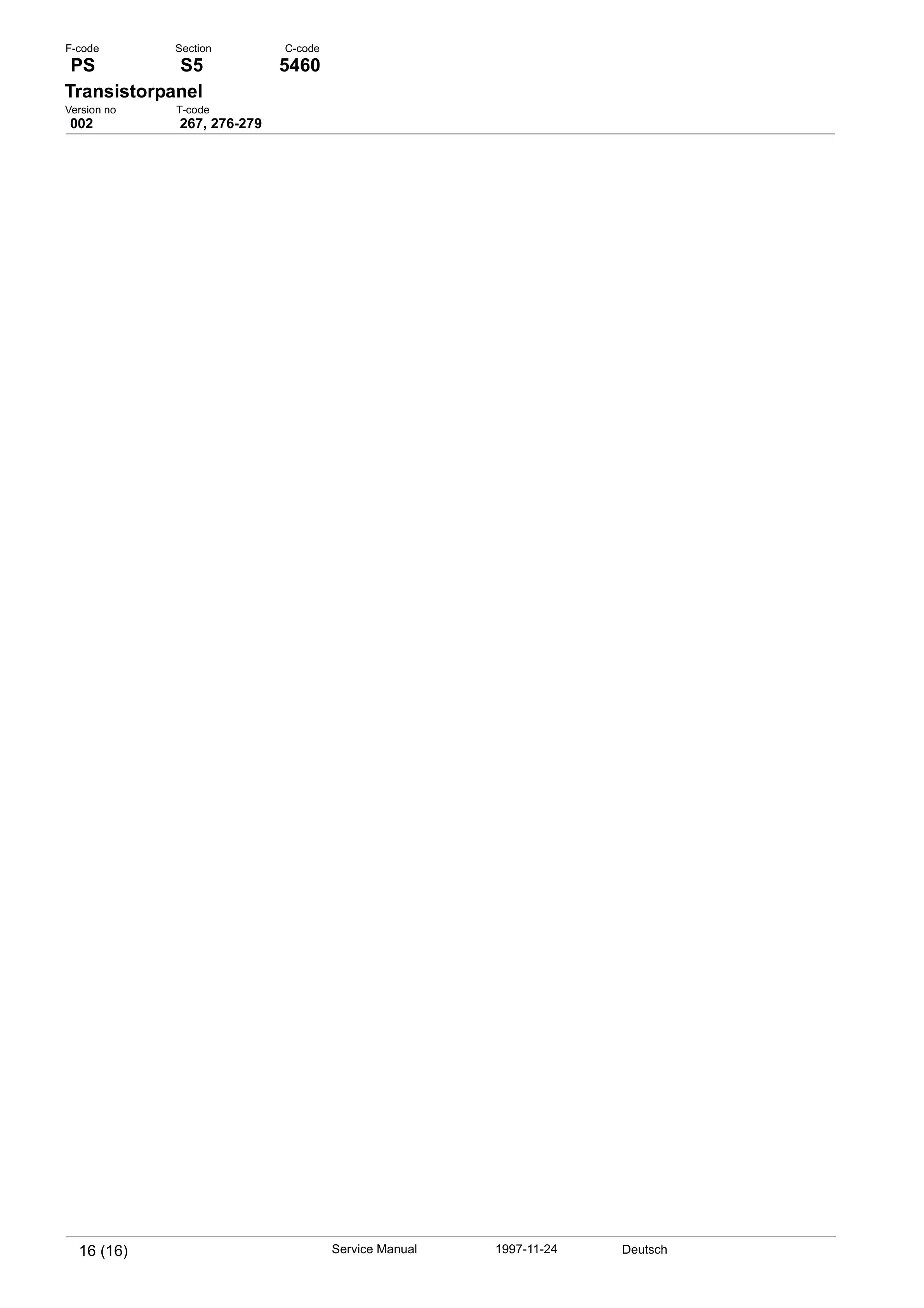 BT LSR 1200, LSV 1600, LSV 1250, LST 1350, LSF 1250 Service Manual 173906-120-5